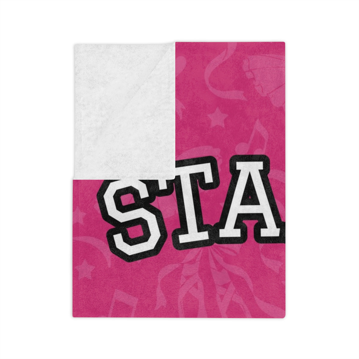 Personalized Dance Blanket - Varsity Split Design | Custom Team Name, Class Year & Dancer Name | Dancer, Recital Gift | Plush Throw