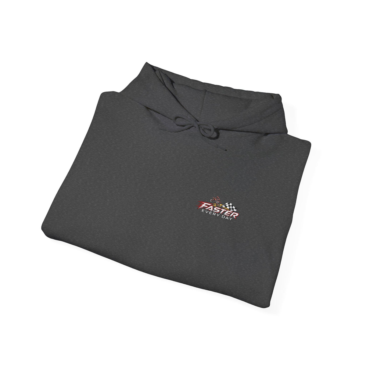 Send It - The Biggest Jumps Begin with Belief | Motocross Dirt Bike Hoodie | Front Logo and Back Print | Gildan Hoodie
