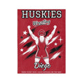 Personalized Wrestling Blanket - Player Spotlight Design | Custom Team Name, Class Year & Wrestler Name | 2 Styles, Your Team Colors | Plush Throw