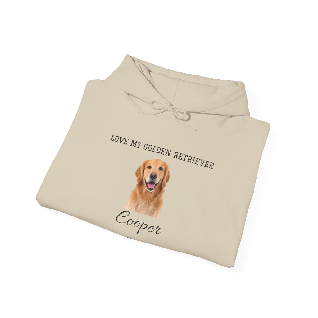 Custom Pet Photo Hoodie - Loved Better Every Day | Your Dog or Cat Photo & Name | Love My Pack | Rescue Mama | Gildan Hoodie