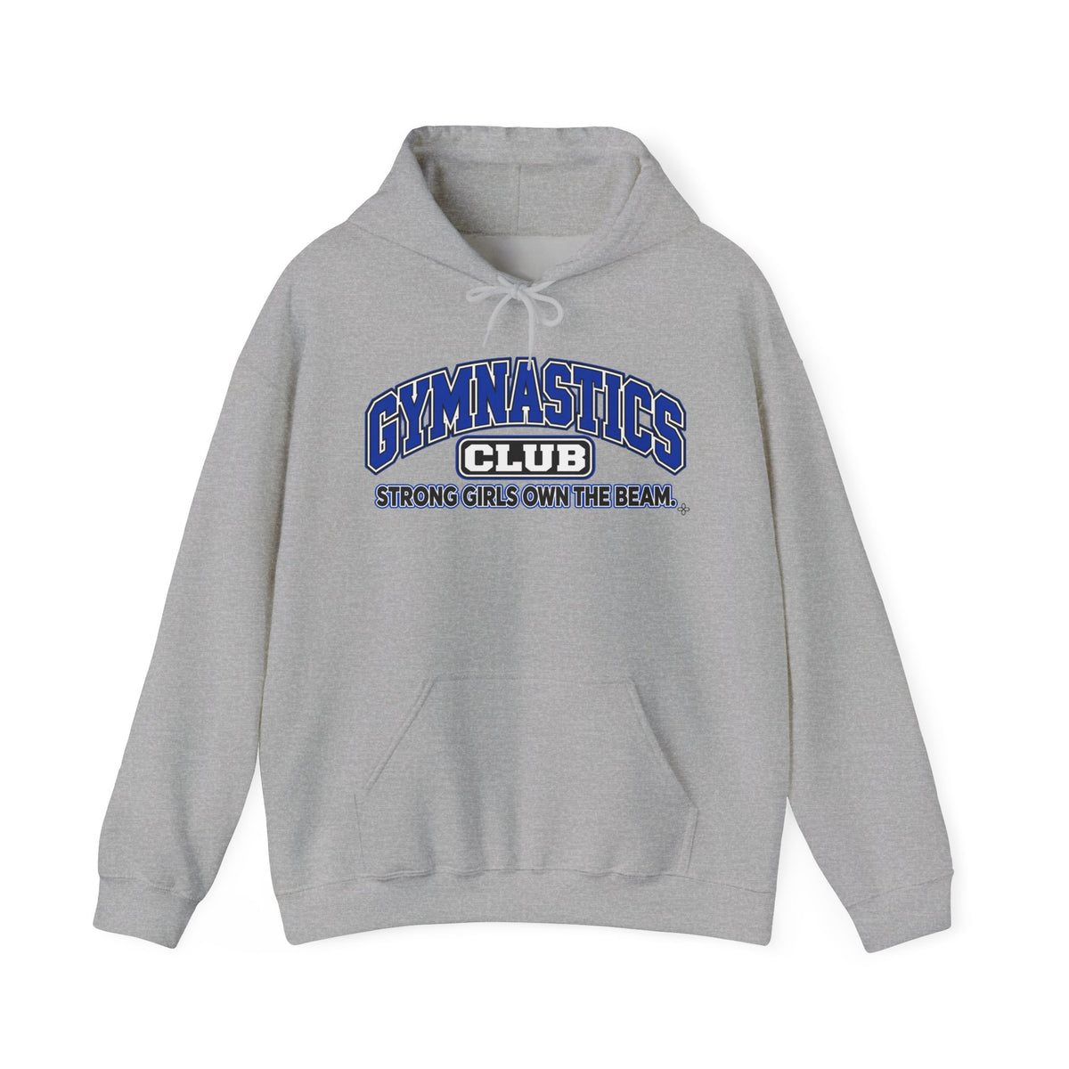 Gymnastics Club Hoodie | Strong Girls Own the Beam | Gymnastics Gildan Hoodie