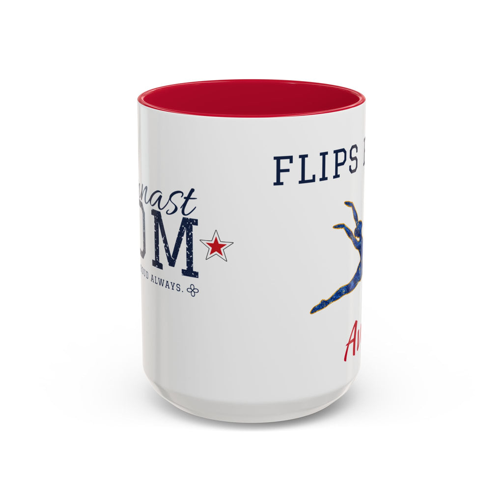Personalized Gymnastics Mom Mug - Proud Today. Proud Always. | Custom Team Name & Gymnast Name | Gymnastics Dad, Grandma Gift | 15 oz