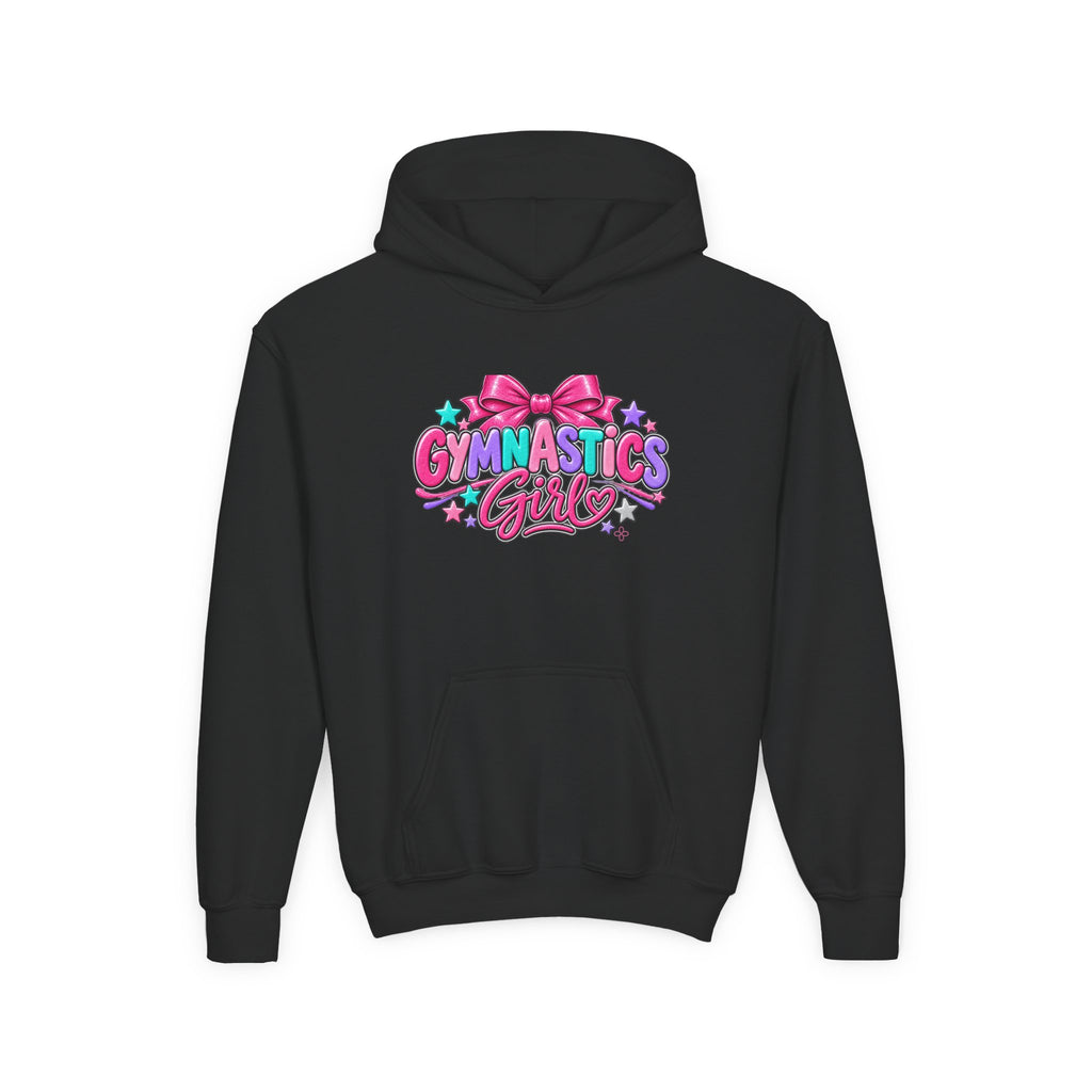 Gymnastics Girl Youth Hoodie | Girls Gymnastics Youth Hoodie
