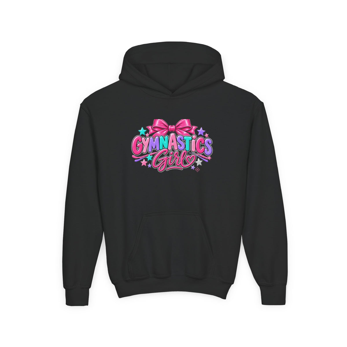 Gymnastics Girl Youth Hoodie | Girls Gymnastics Youth Hoodie
