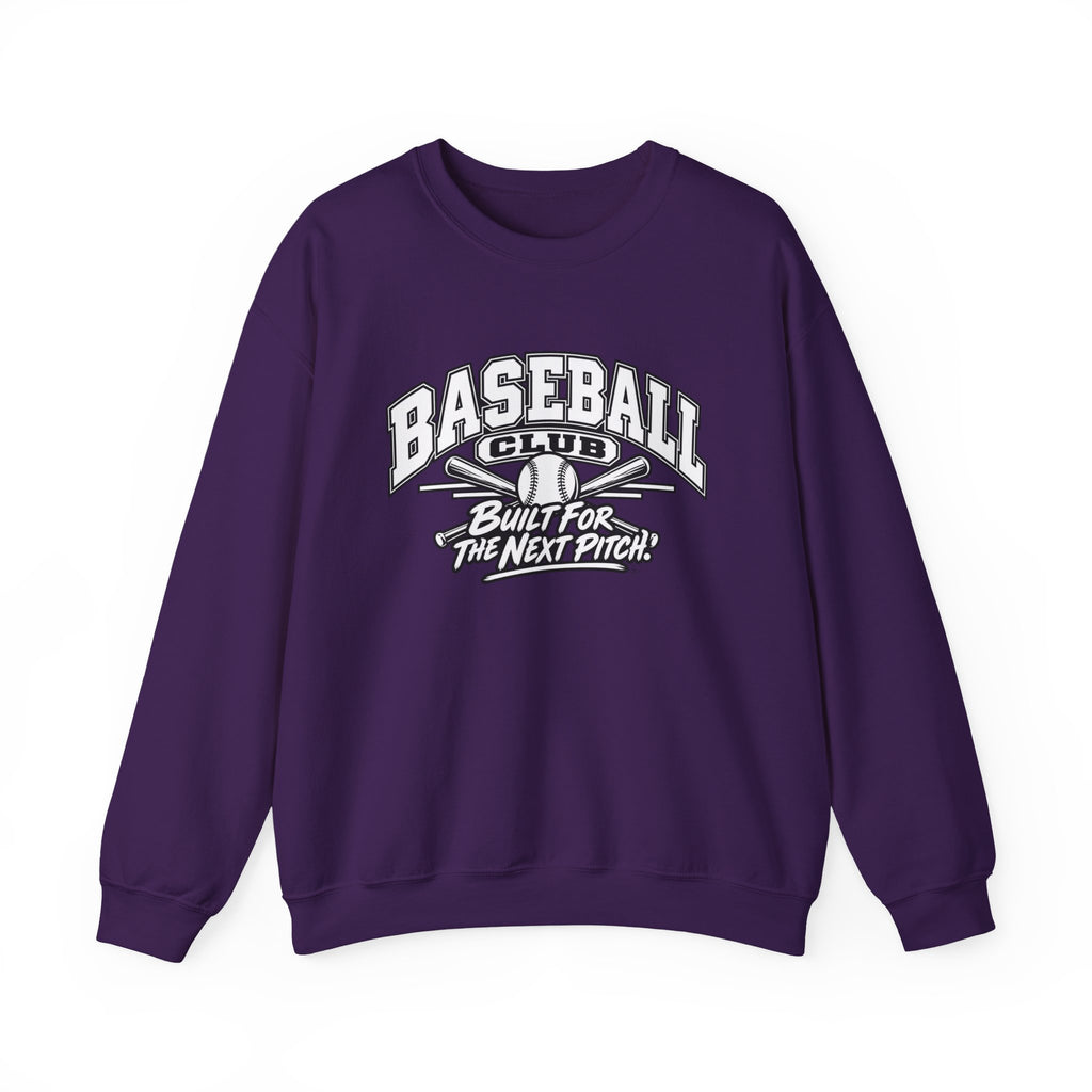 Baseball Club Sweatshirt | Built for the Next Pitch | Baseball Gildan Crewneck