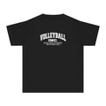 Volleyball Inc. Youth T-Shirt | Excellence Is Earned With Every Set | Girls Volleyball Comfort Colors Youth Tee