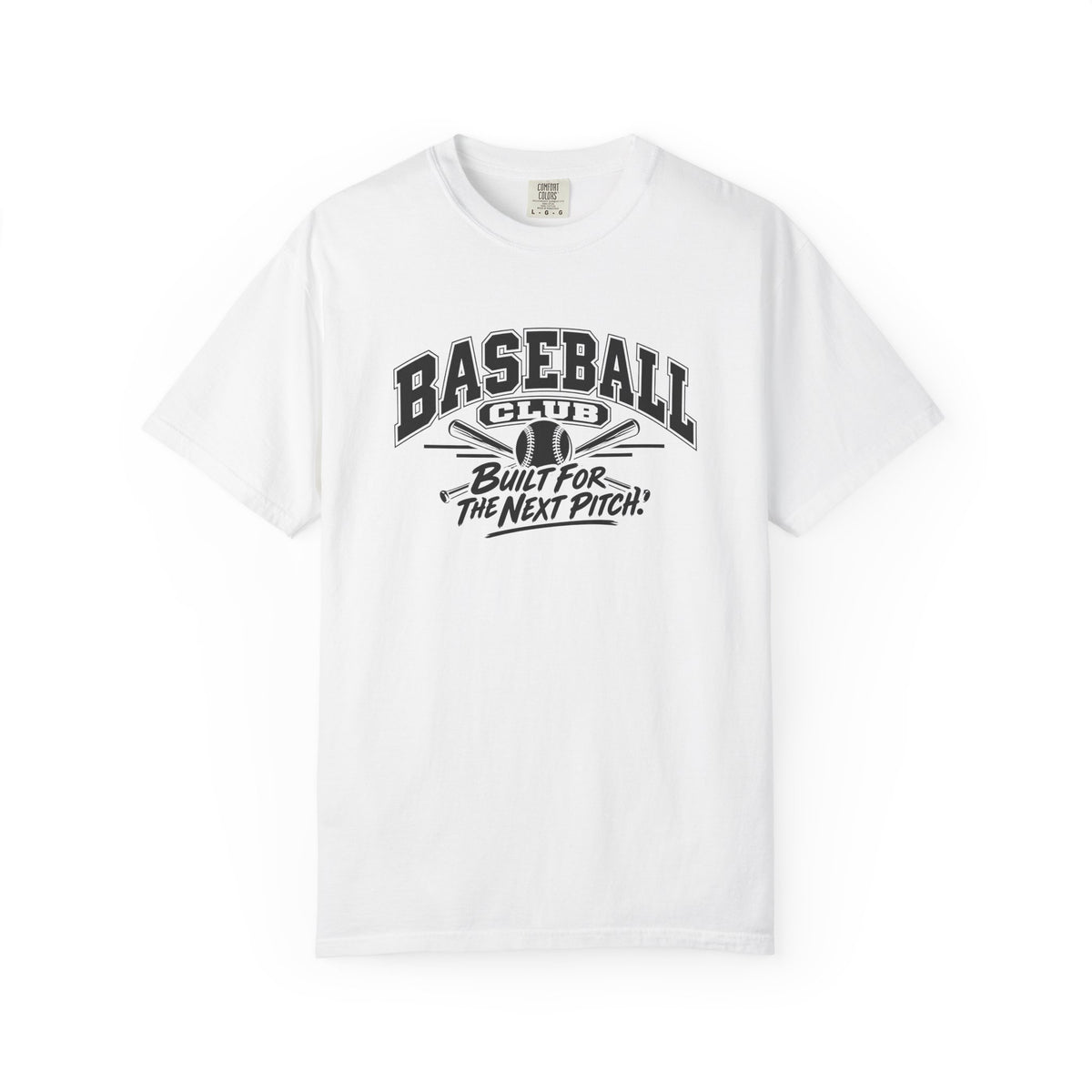 Baseball Club T-Shirt | Built for the Next Pitch | Baseball Comfort Colors Tee