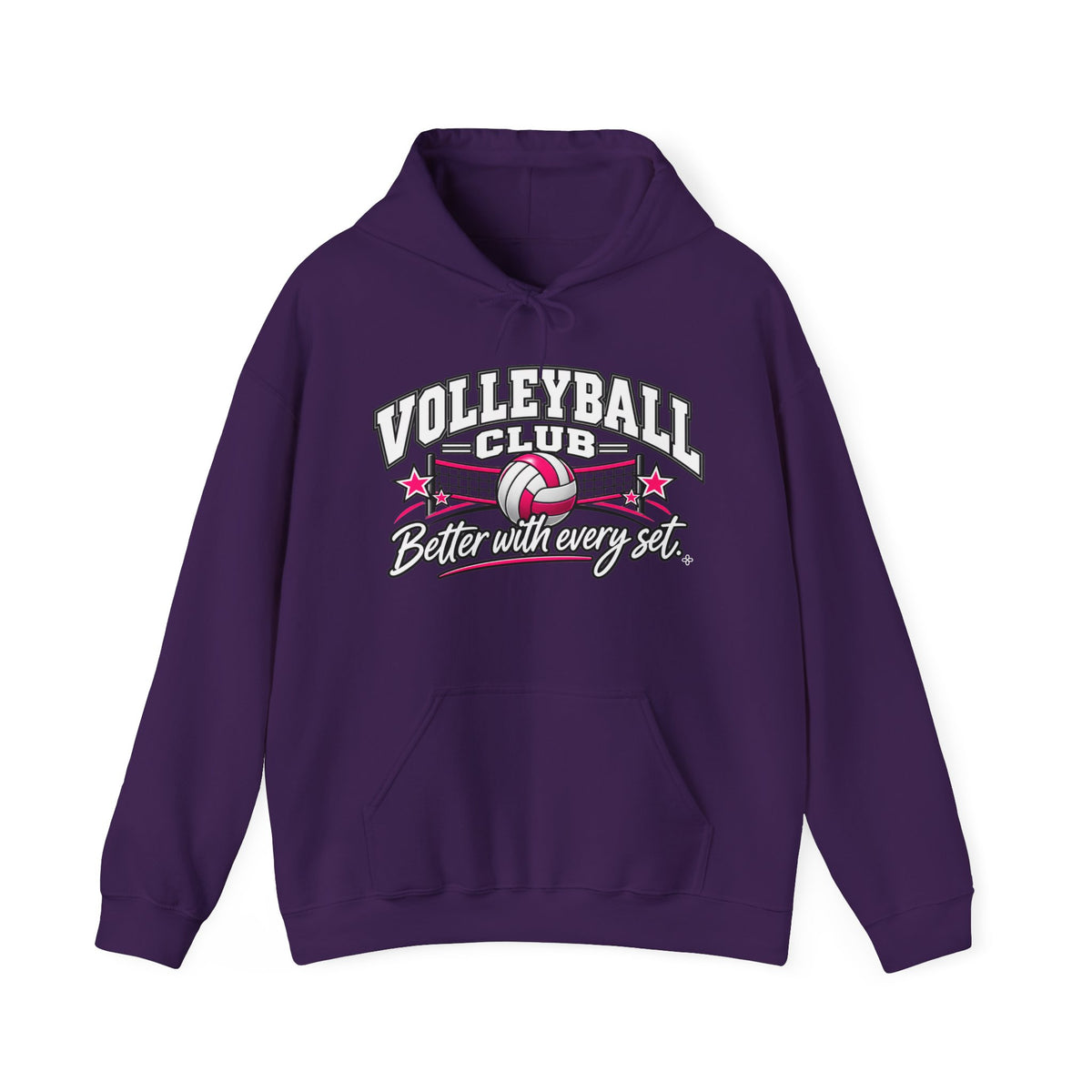 Volleyball Club Hoodie | Better With Every Set | Volleyball Gildan Hoodie