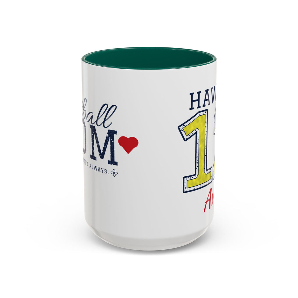 Personalized Softball Mom Mug - Proud Today. Proud Always. | Custom Team Name, Number & Player Name | Softball Dad, Grandma Gift | 15 oz