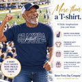 FOOTBALL Grandpa Shirt - Proud Today. Proud Always. | Choose Your Team Shirt Color | Comfort Colors Tee