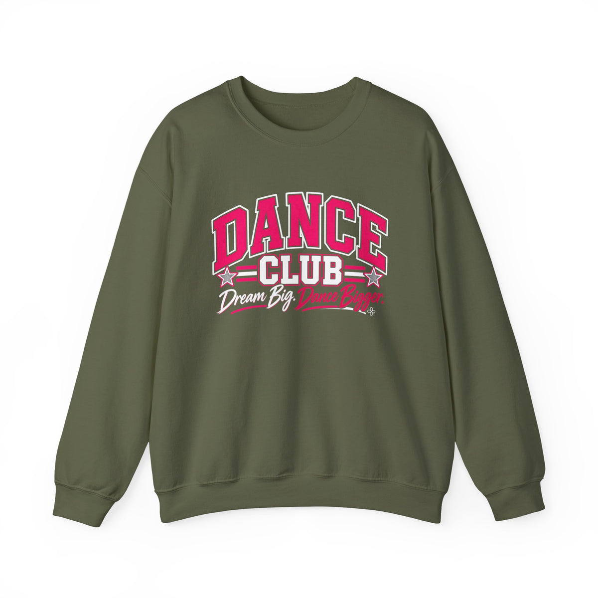 Dance Club Sweatshirt | Dream Big, Dance Bigger | Dance Gildan Crewneck