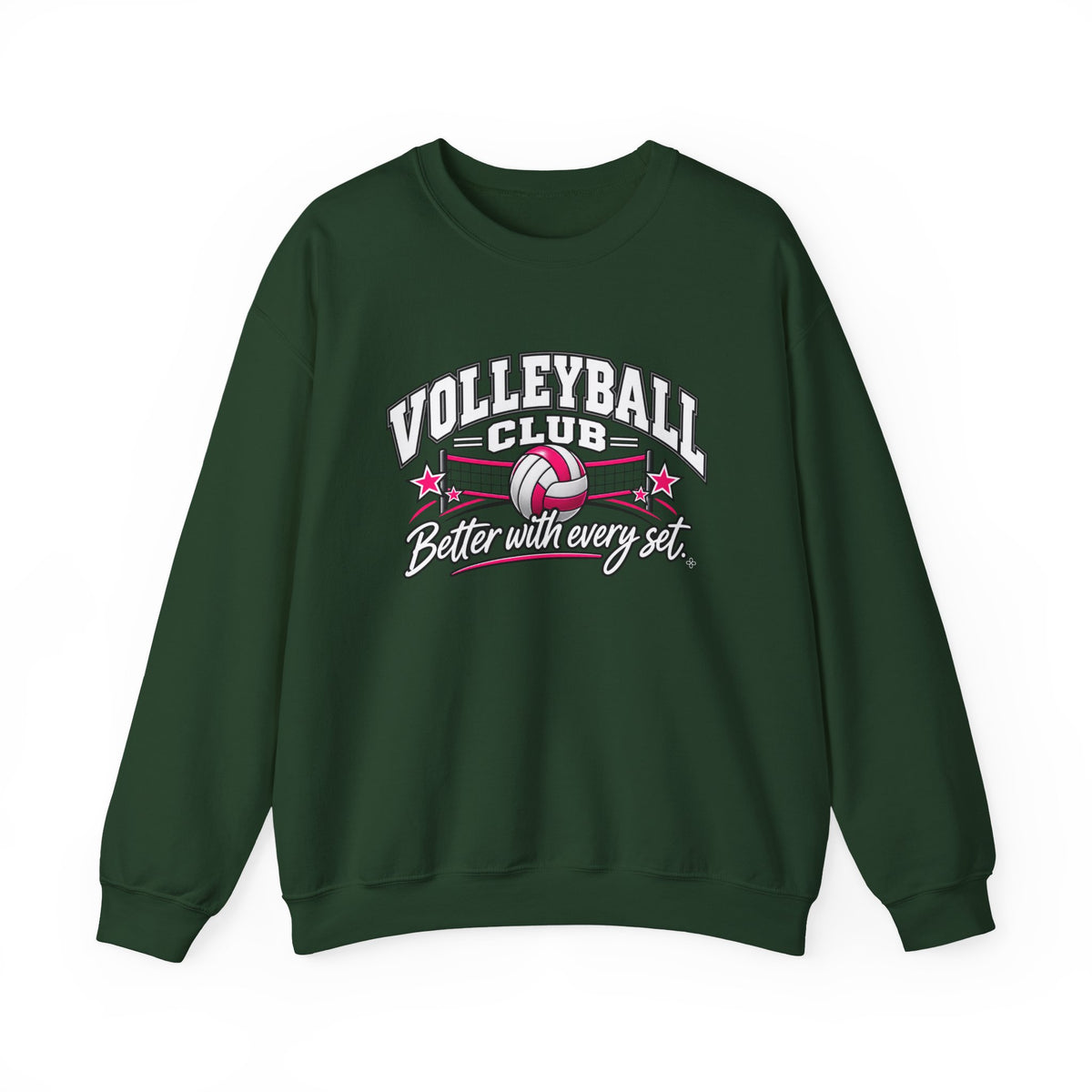 Volleyball Club Sweatshirt | Better With Every Set | Volleyball Gildan Crewneck