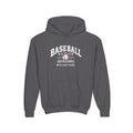 Baseball Athletics Youth Hoodie | Excellence Is Earned With Every Swing | Kids Baseball Youth Hoodie