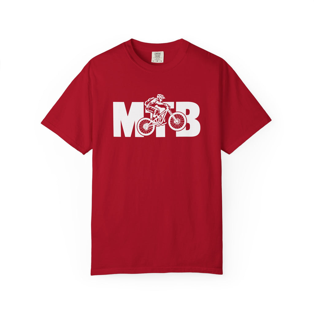 MTB Mountain Bike T-Shirt | Mountain Bike Rider Graphic | Comfort Colors Tee