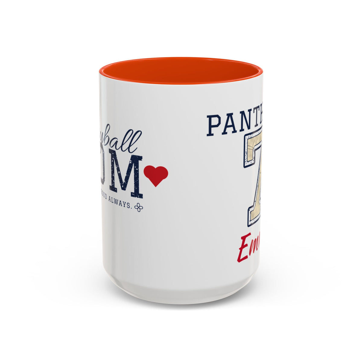 Personalized Volleyball Mom Mug - Proud Today. Proud Always. | Custom Team Name, Number & Player Name | Volleyball Dad, Grandma Gift | 15 oz