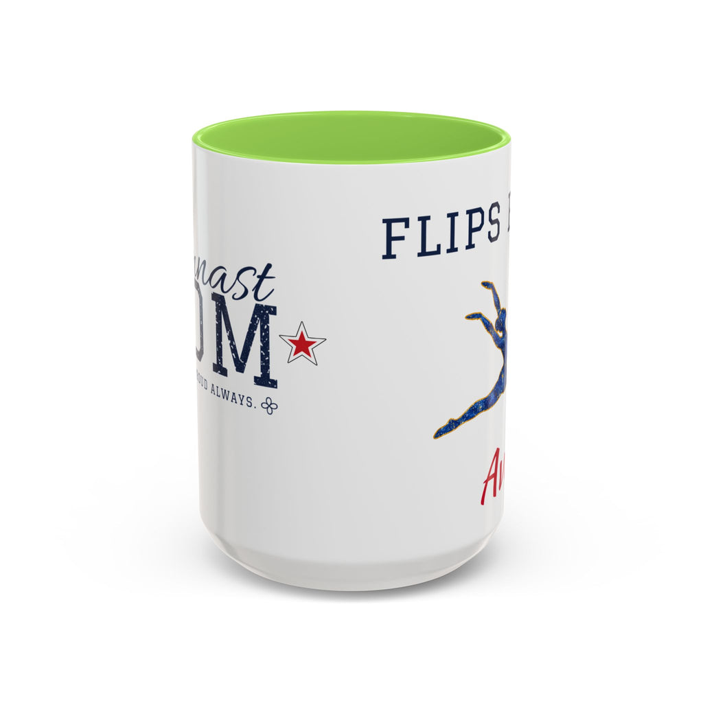 Personalized Gymnastics Mom Mug - Proud Today. Proud Always. | Custom Team Name & Gymnast Name | Gymnastics Dad, Grandma Gift | 15 oz