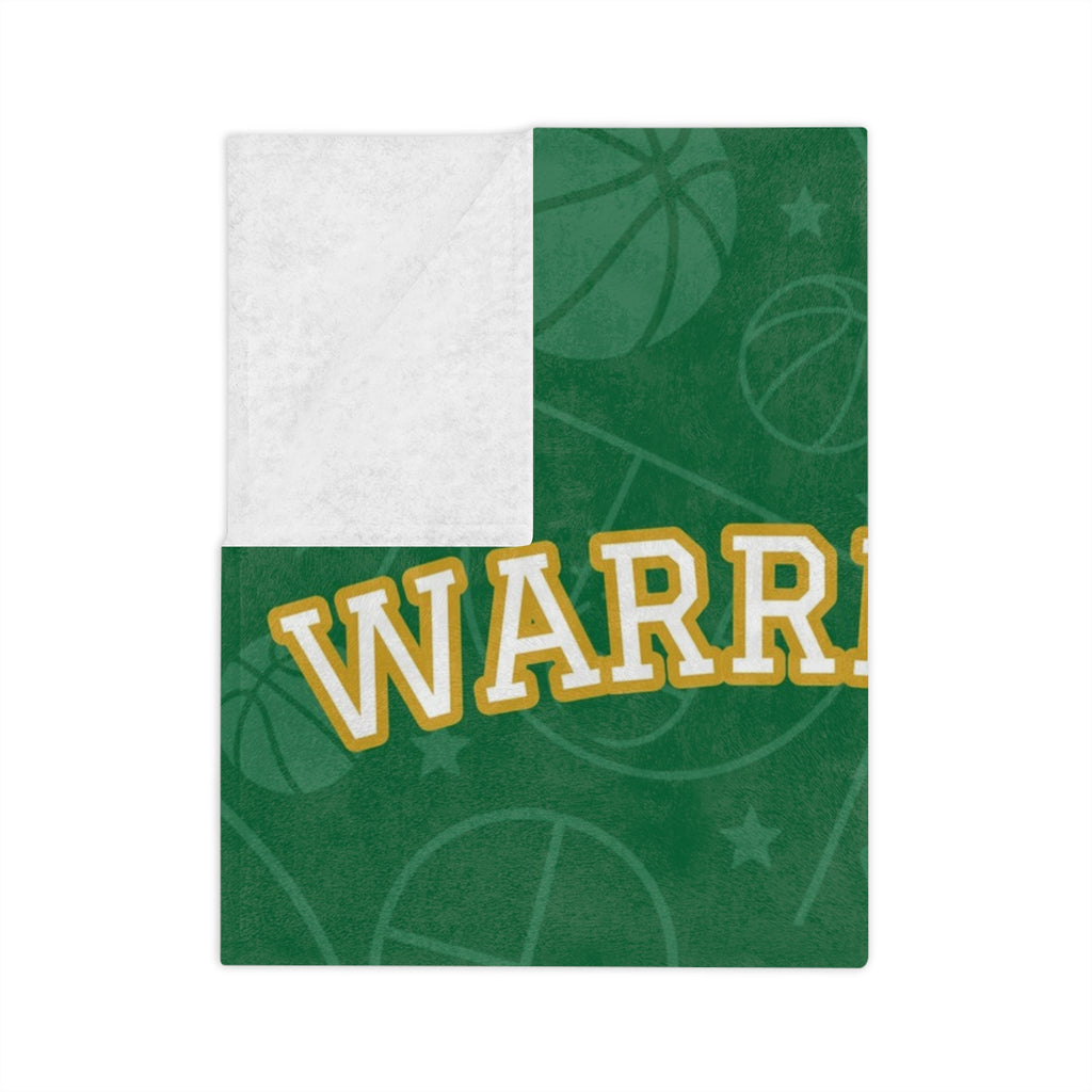 Personalized Basketball Blanket - Varsity Split Design | Custom Team Name, Number or Class Year & Player Name | Basketball Player, Senior Night Gift | Plush Throw