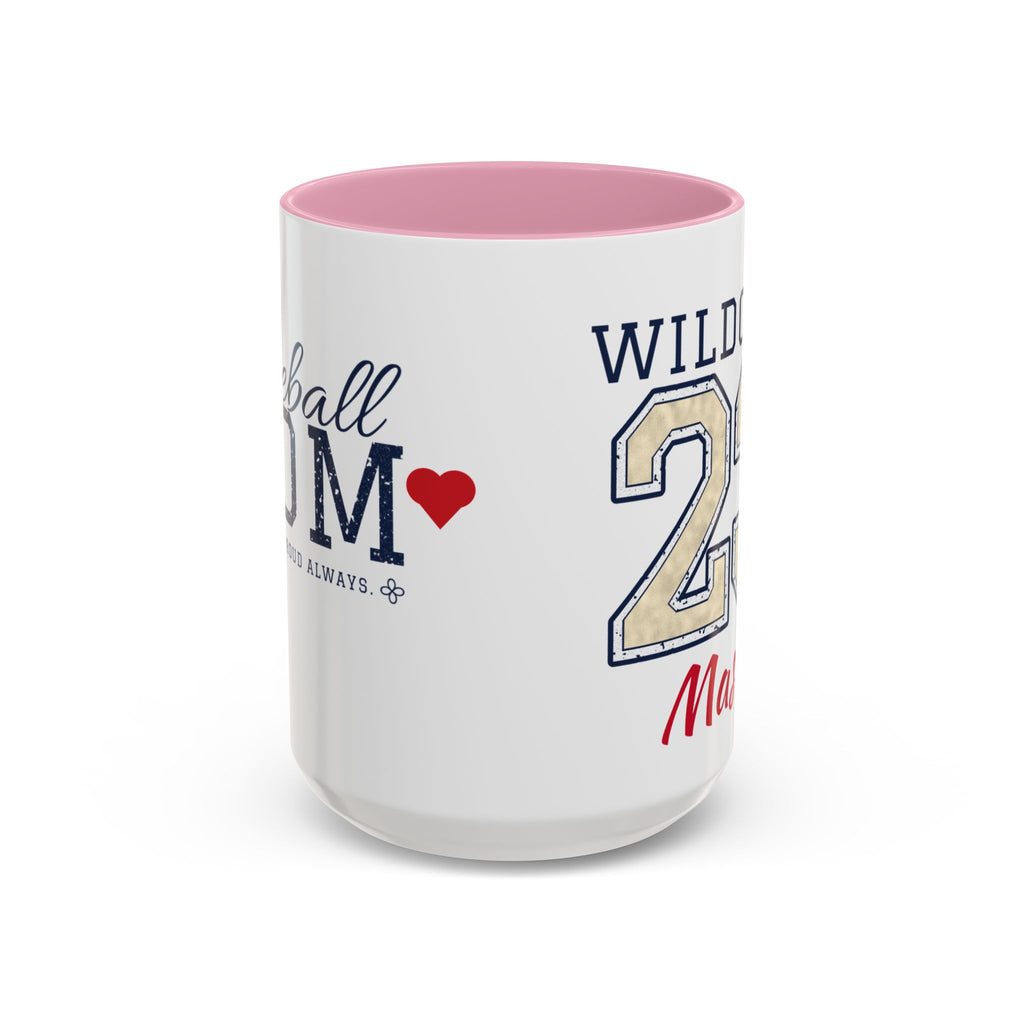 Personalized Baseball Mom Mug - Proud Today. Proud Always. | Custom Team Name, Number & Player Name | Baseball Dad, Grandma Gift | 15 oz