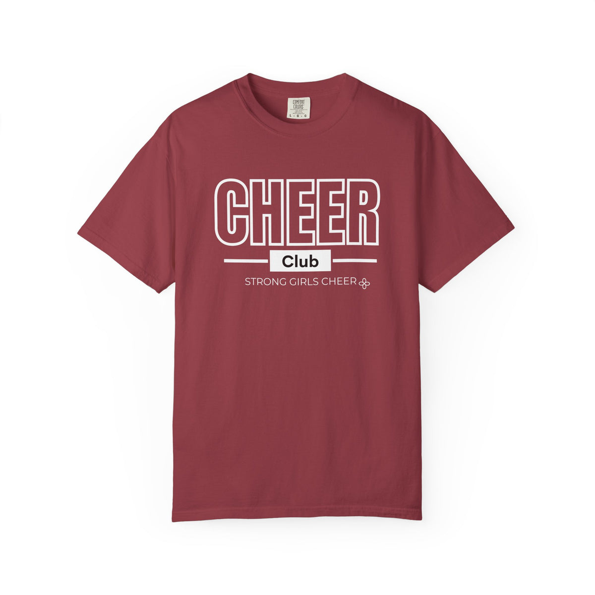 Cheer Club T-Shirt | Strong Girls Cheer | Cheer Comfort Colors Tee