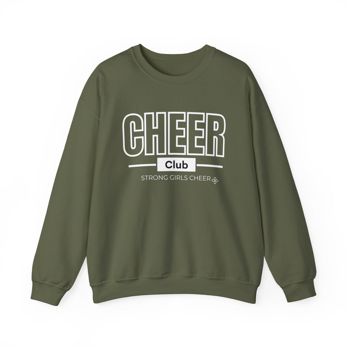 Cheer Club Sweatshirt | Strong Girls Cheer | Cheer Gildan Crewneck