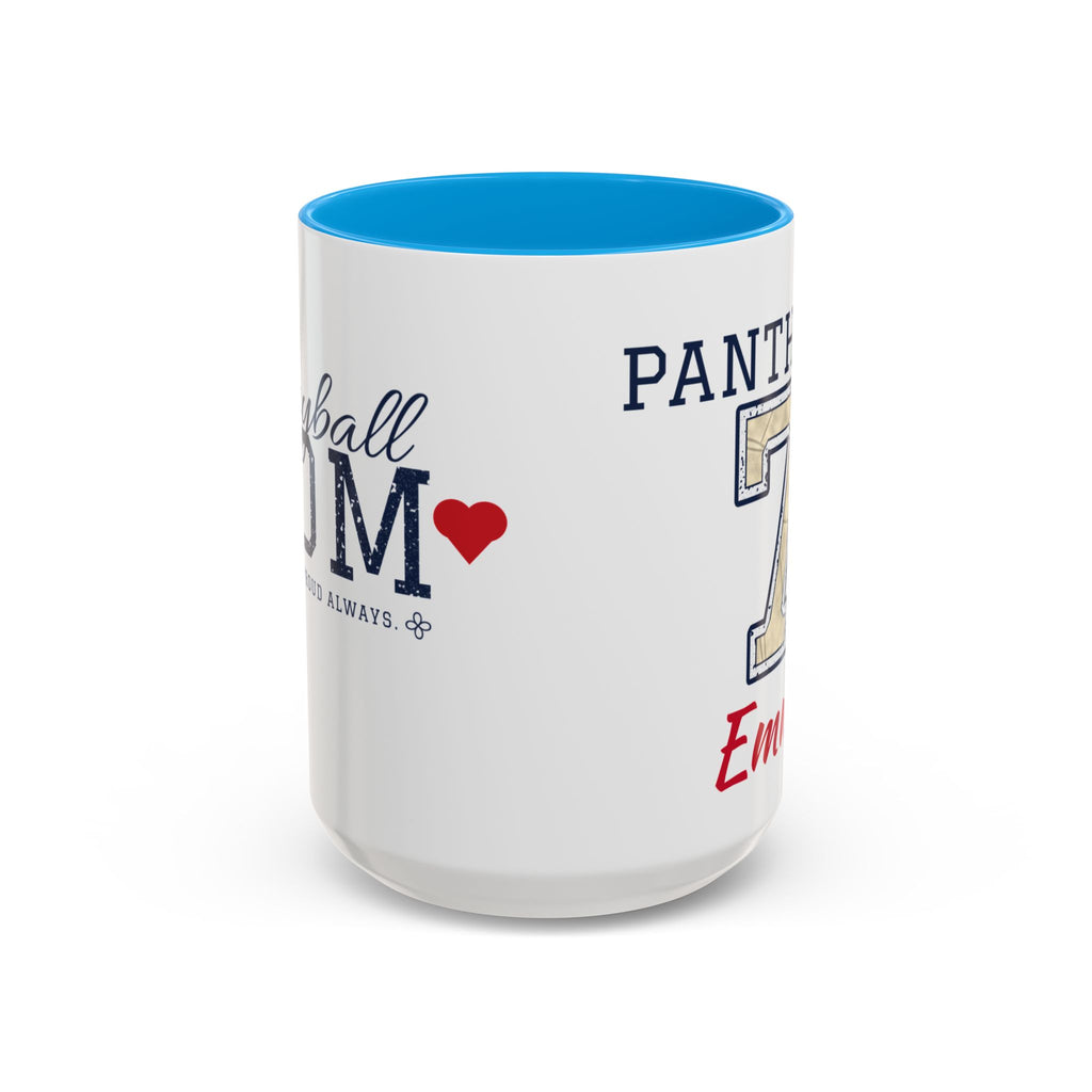 Personalized Volleyball Mom Mug - Proud Today. Proud Always. | Custom Team Name, Number & Player Name | Volleyball Dad, Grandma Gift | 15 oz