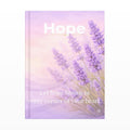 Hope, Inspirational Journal, 6"x9" College Ruled Motivational Blank Notebook, Paperback, Hardcover, Spiral Bound