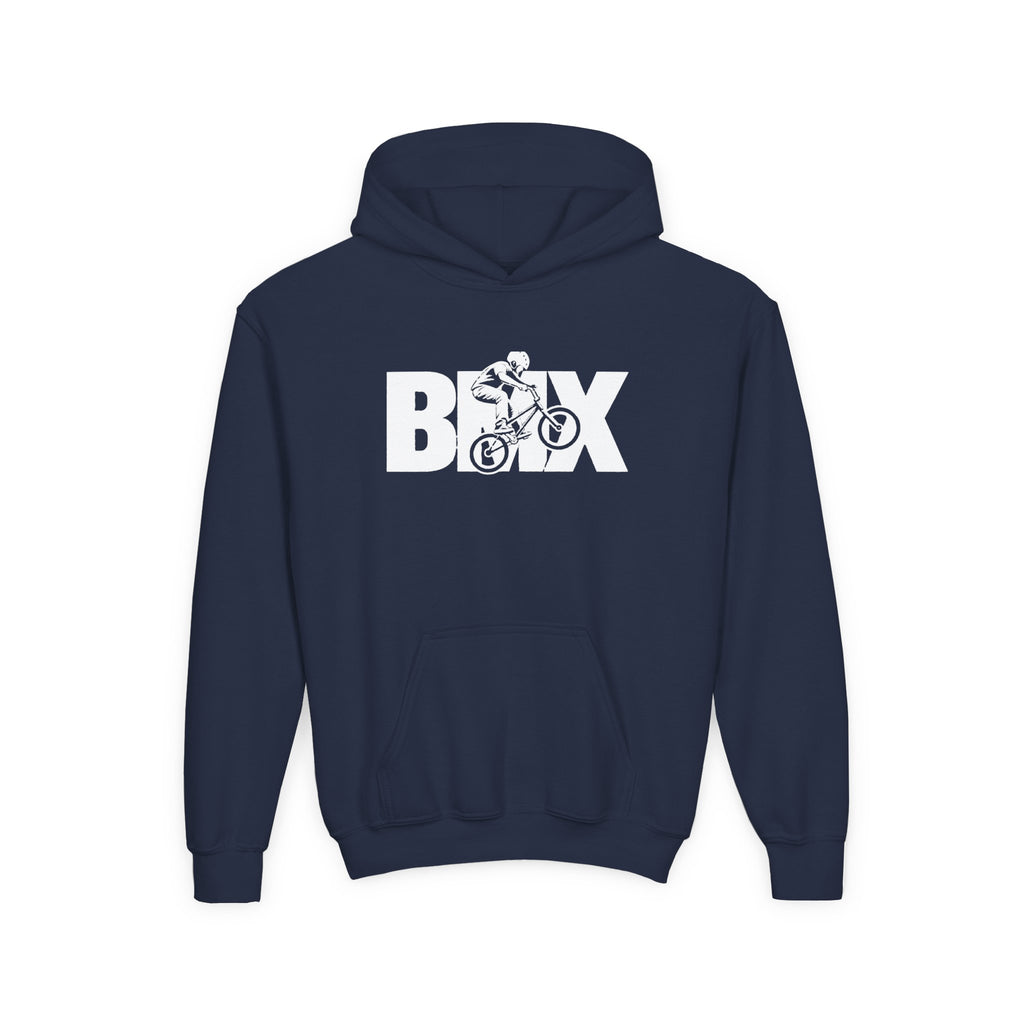 BMX Youth Hoodie | BMX Rider Graphic | Kids Youth Hoodie