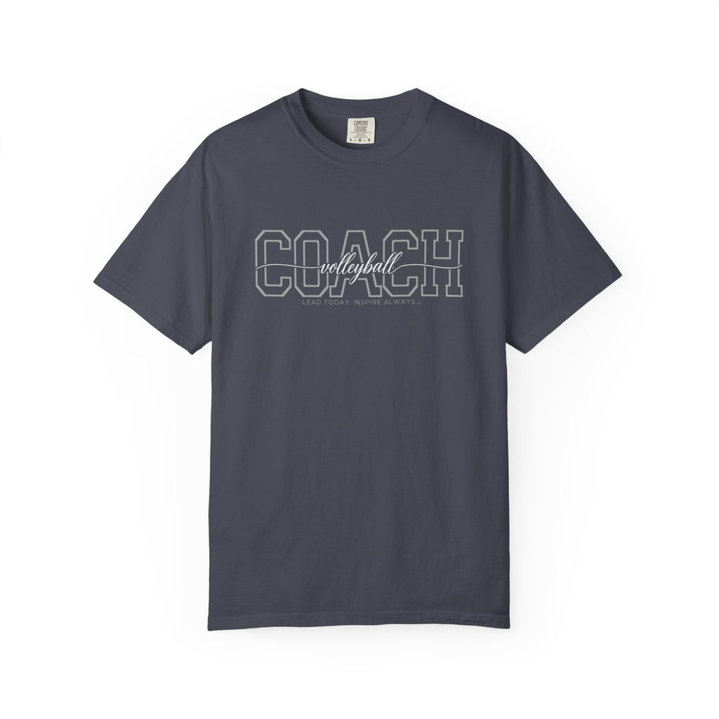 Volleyball Coach Shirt - Lead Today. Inspire Always. | Choose Your Team Shirt Color | Comfort Colors Tee