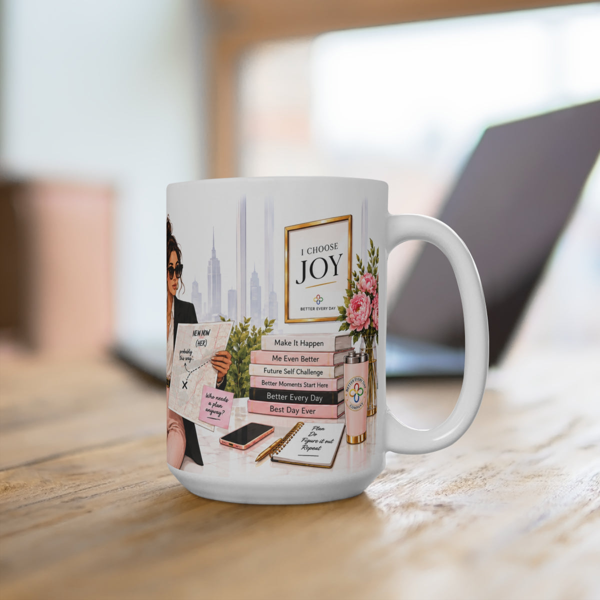 I'm in My Figure It Out as I Go Era - 15 oz Women in Business Mug, Coffee Cup, CEO Mug