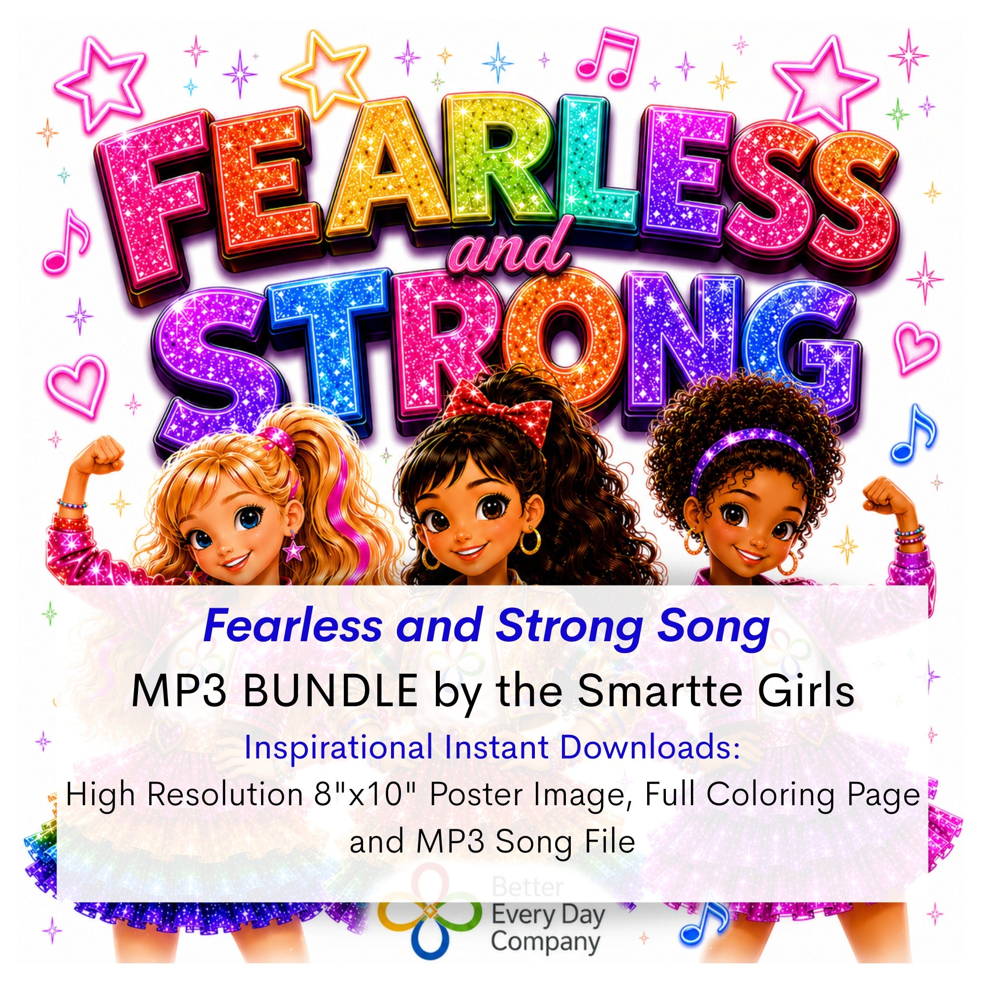 Fearless and Strong Song MP3 BUNDLE by the Smartte Girls