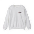 Excellence - The Highest Standards Create the Greatest Achievements | Motorcycle Racing Gift | Front Logo and Back Print | Gildan Crewneck Sweatshirt