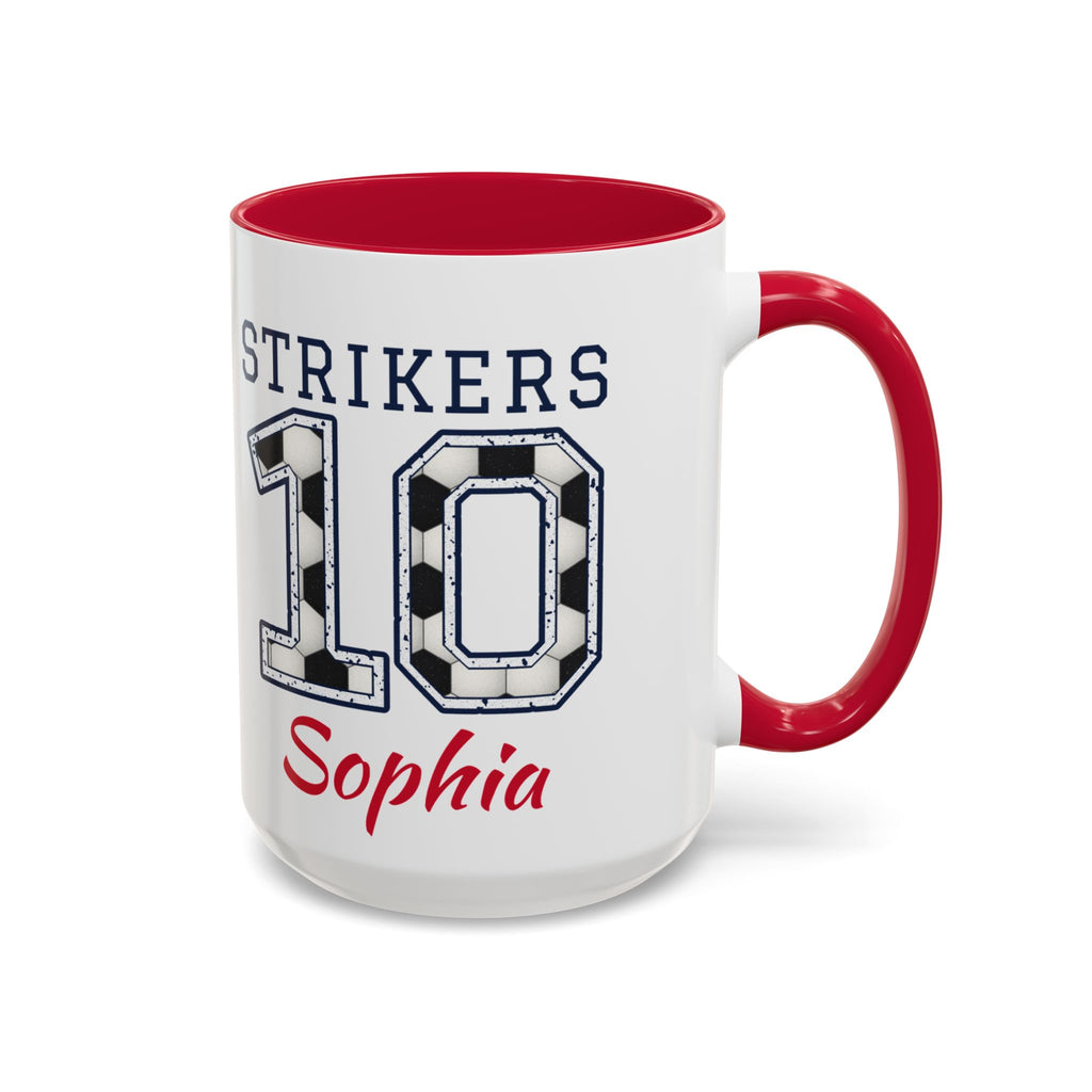 Personalized Soccer Mom Mug - Proud Today. Proud Always. | Custom Team Name, Number & Player Name | Soccer Dad, Grandma Gift | 15 oz
