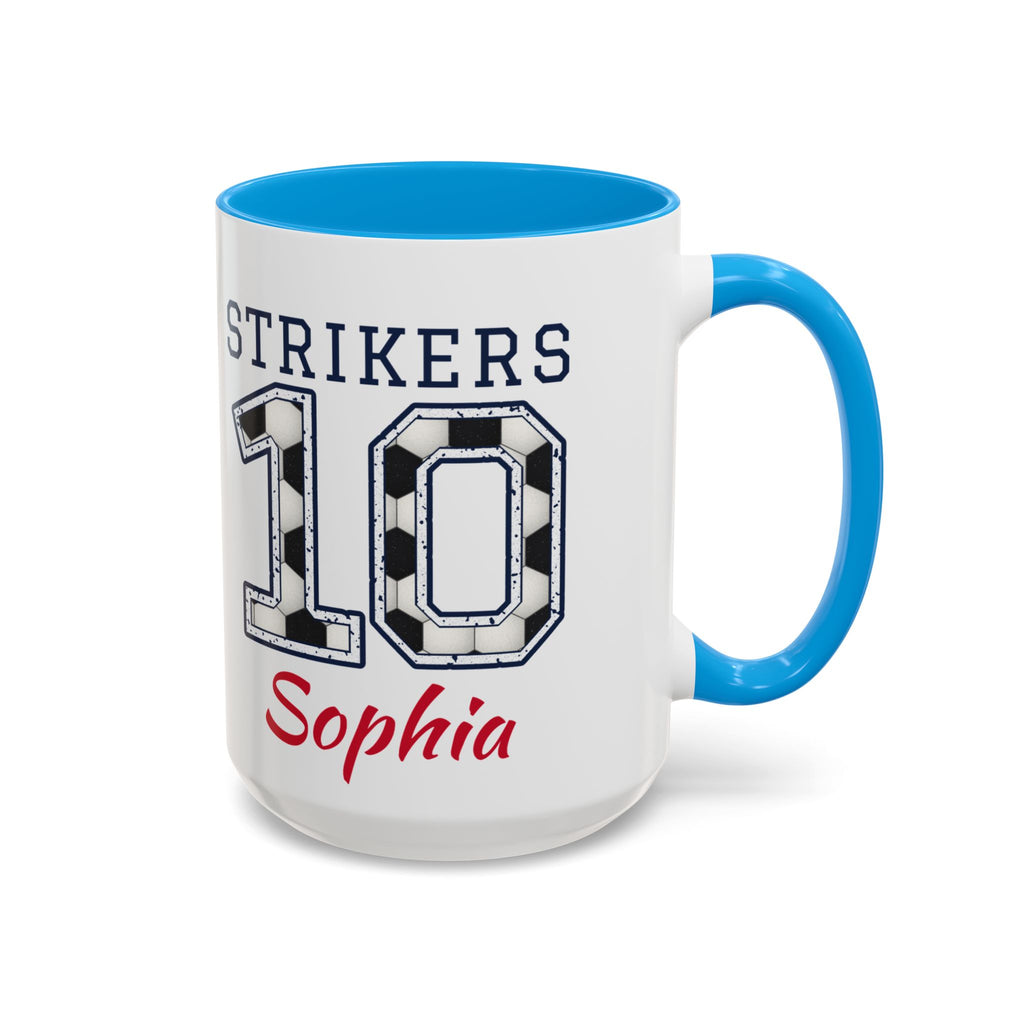 Personalized Soccer Mom Mug - Proud Today. Proud Always. | Custom Team Name, Number & Player Name | Soccer Dad, Grandma Gift | 15 oz