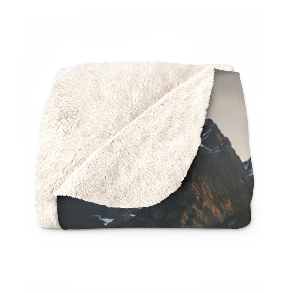 Intention Motivational Sherpa Blanket | Inspirational Quote Sherpa Fleece Throw | Uplifting Gift | Better Every Day