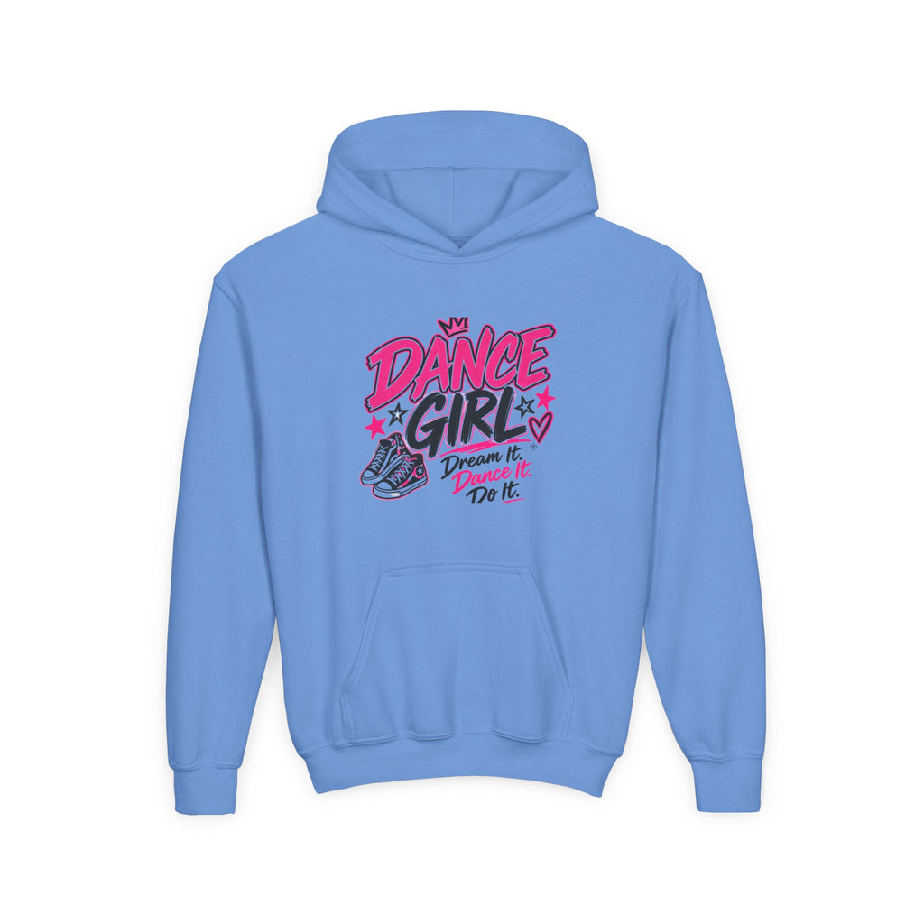 Dance Girl Youth Hoodie | Dream It, Dance It, Do It | Girls Dance Youth Hoodie