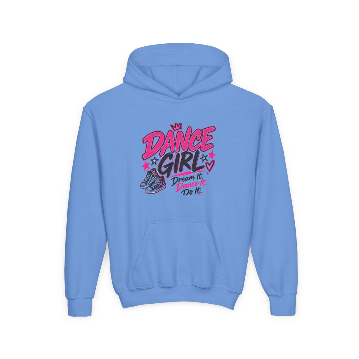 Dance Girl Youth Hoodie | Dream It, Dance It, Do It | Girls Dance Youth Hoodie