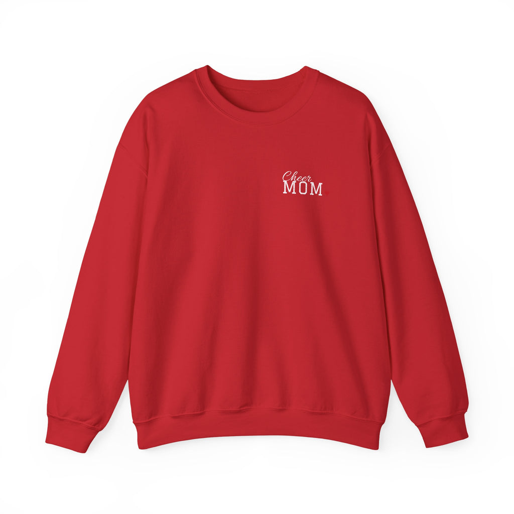 Personalized Cheer Family Jersey Sweatshirt - Proud Today. Proud Always. | Mom, Dad, Nana, Coach & More | Custom Team Name, Cheerleader Name & Bow Color | Gildan Sweatshirt