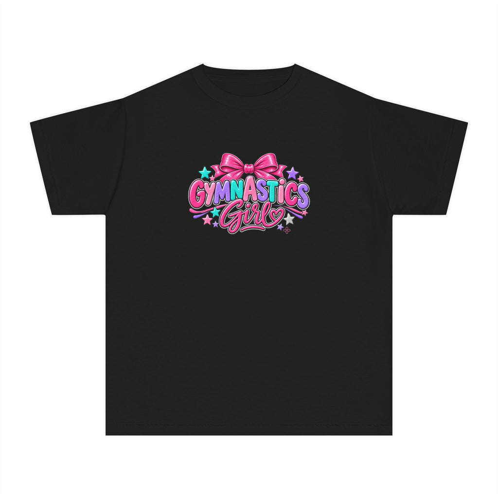 Gymnastics Girl Youth T-Shirt | Girls Gymnastics Comfort Colors Youth Tee