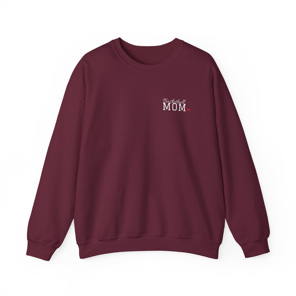 Personalized Basketball Family Jersey Sweatshirt - Proud Today. Proud Always. | Mom, Dad, Nana, Coach & More | Custom Team Name, Number & Player Name | Gildan Crewneck