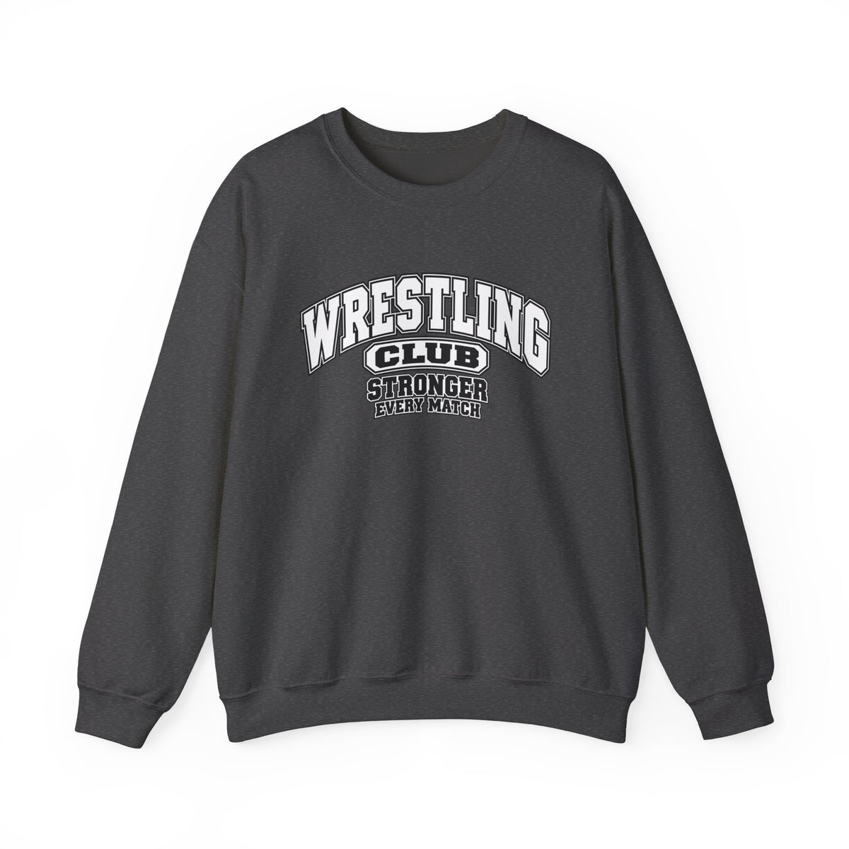Wrestling Club Sweatshirt | Stronger Every Match | Wrestling Gildan Crewneck