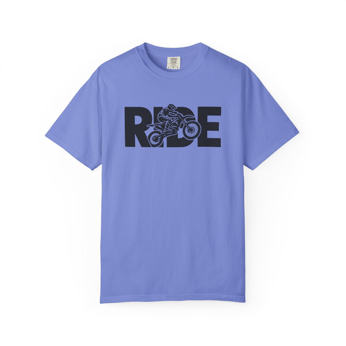 RIDE Dirt Bike T-Shirt | Dirt Bike Rider Graphic | Comfort Colors Tee