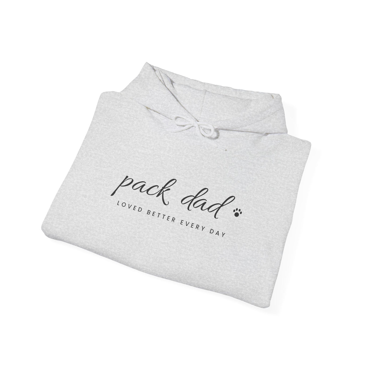 Personalized Pack Dad Hoodie - Loved Better Every Day | Pet Names on Sleeve | Choose Your Style | Custom Pet Dad Gift | Gildan Hoodie