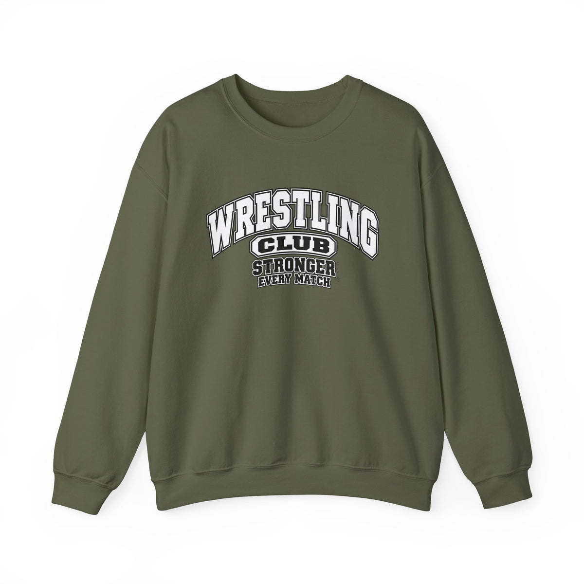 Wrestling Club Sweatshirt | Stronger Every Match | Wrestling Gildan Crewneck