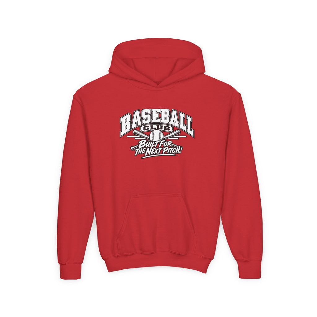 Baseball Club Youth Hoodie | Built for the Next Pitch | Kids Baseball Youth Hoodie