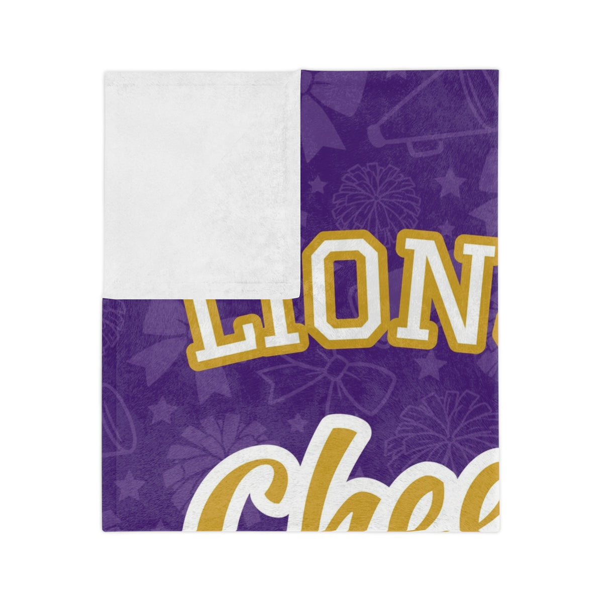 Personalized Cheer Blanket - Varsity Split Design | Custom Team Name, Class Year & Cheerleader Name | Cheerleader, Senior Night Gift | Plush Throw