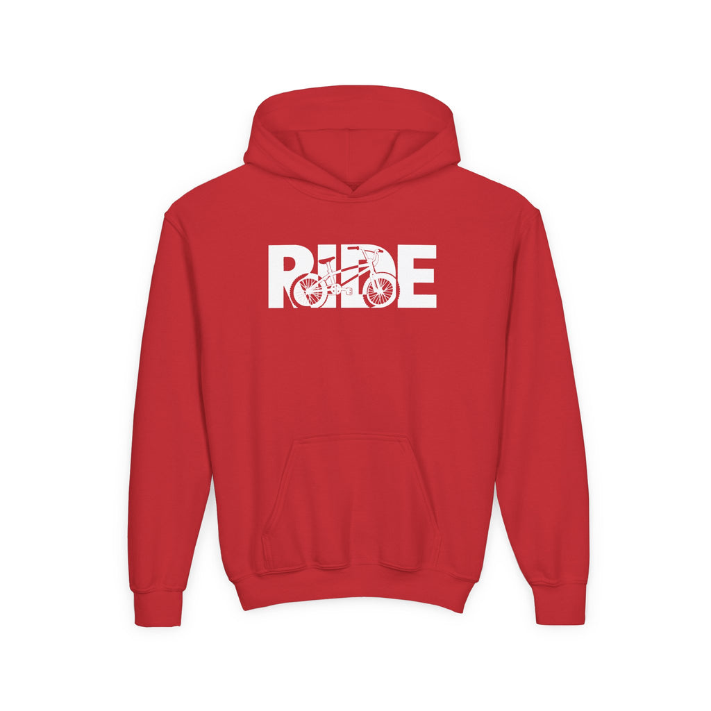 RIDE BMX Youth Hoodie | BMX Bike Graphic | Kids Youth Hoodie