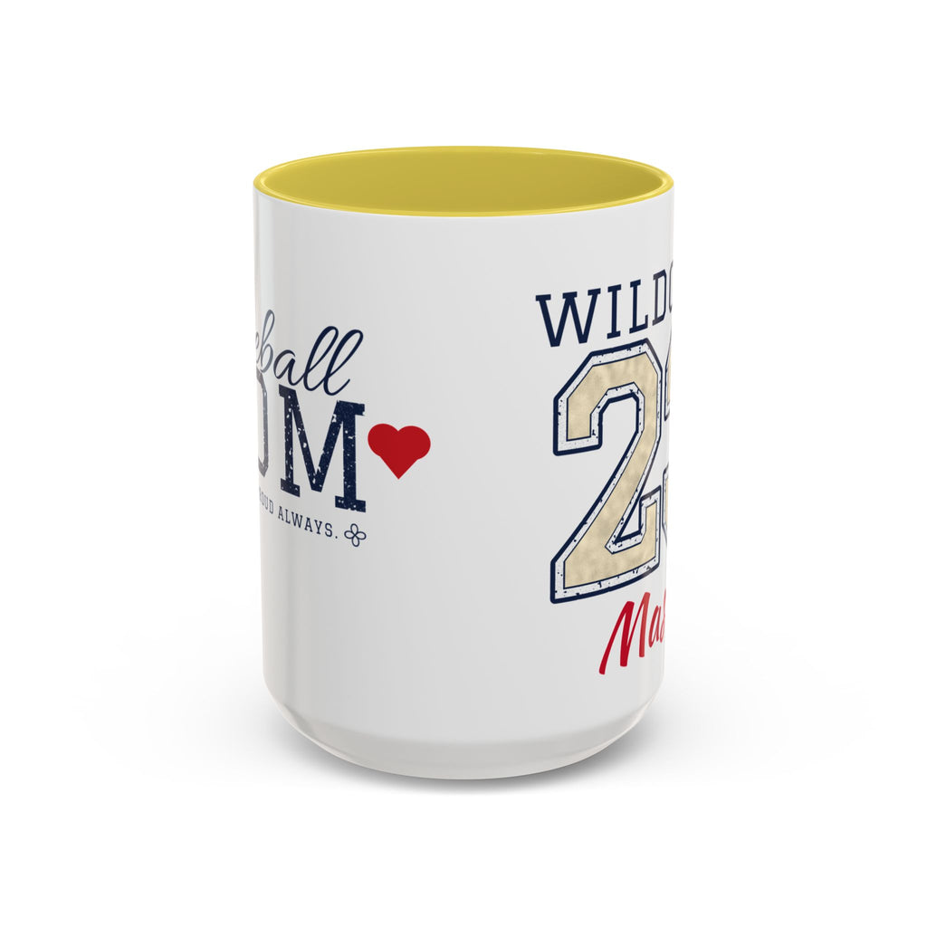 Personalized Baseball Mom Mug - Proud Today. Proud Always. | Custom Team Name, Number & Player Name | Baseball Dad, Grandma Gift | 15 oz