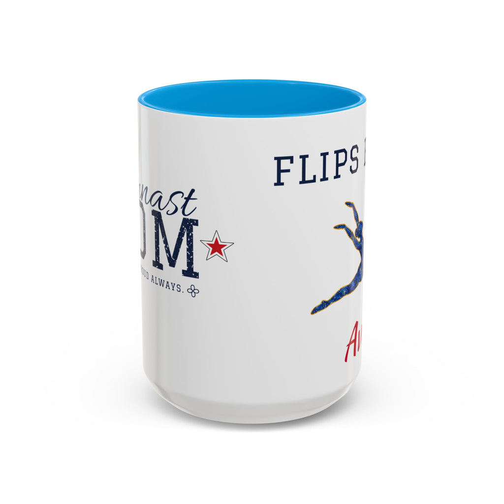 Personalized Gymnastics Mom Mug - Proud Today. Proud Always. | Custom Team Name & Gymnast Name | Gymnastics Dad, Grandma Gift | 15 oz