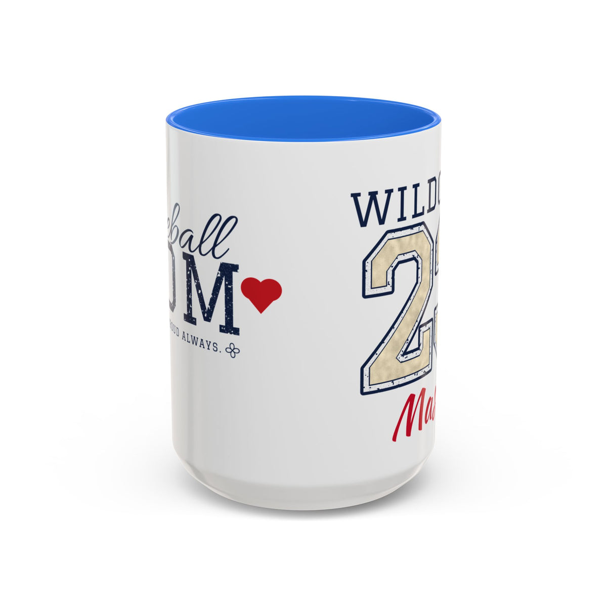 Personalized Baseball Mom Mug - Proud Today. Proud Always. | Custom Team Name, Number & Player Name | Baseball Dad, Grandma Gift | 15 oz