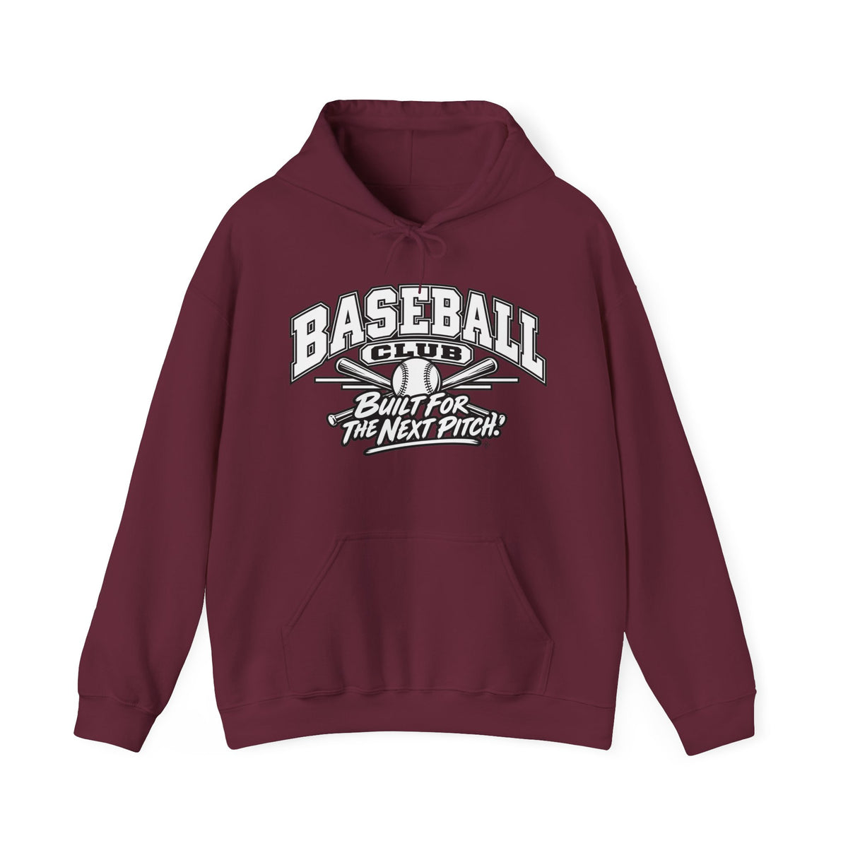 Baseball Club Hoodie | Built for the Next Pitch | Baseball Gildan Hoodie